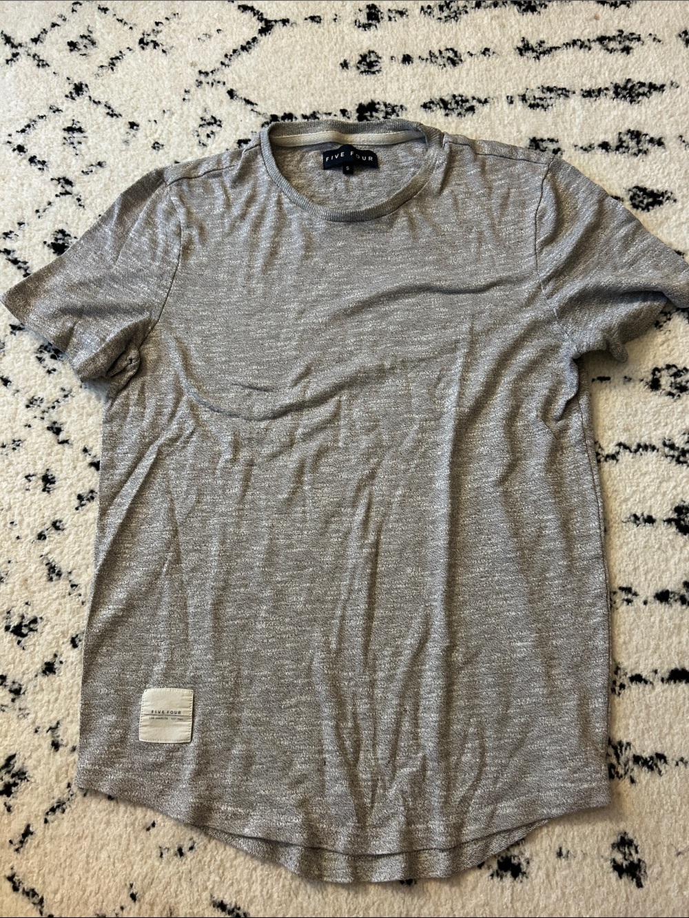 Five Four Men’s Light Heather Gray Short Sleeve Crew Tee